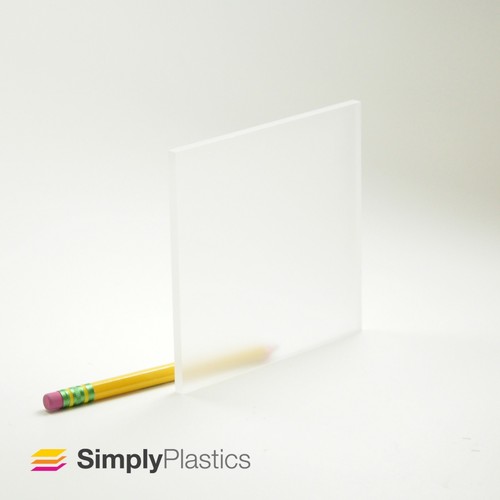 Perspex frosted clear - perspex, acrylic