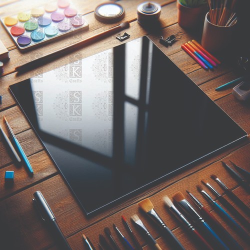 3mm black gloss finish - 3mm,