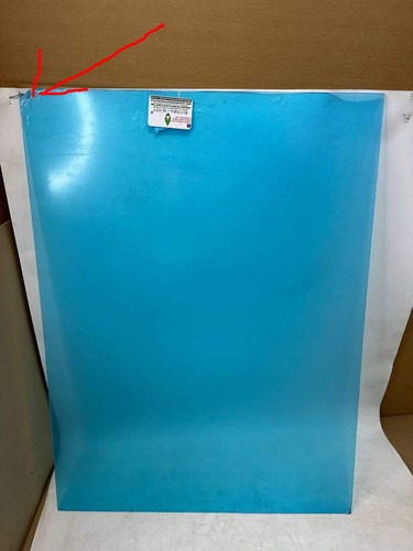 Clear acrylic sheet 750x1000mm - clear,