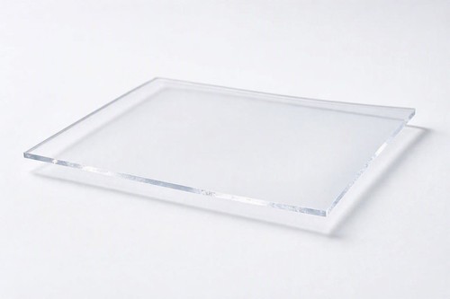 Clear acrylic perspex - clear, plastic