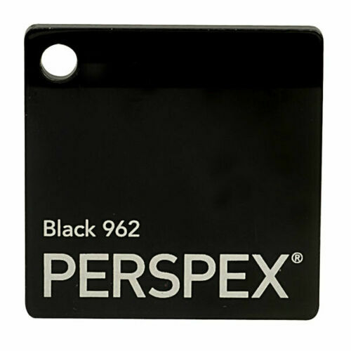 Black gloss perspex acrylic - gloss,
