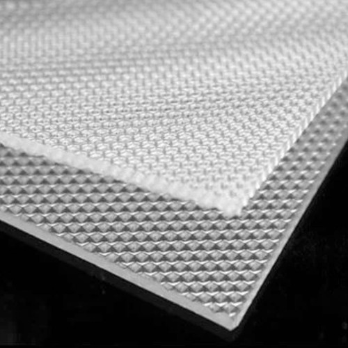 Prismatic clear perspex light - prismatic,