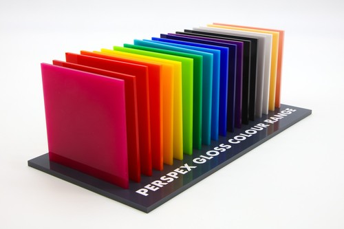 Colour perspex sheet - a5,