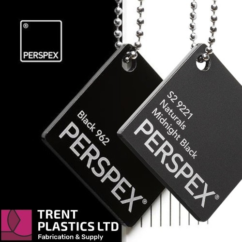 Black acrylic perspex - perspex, sheet