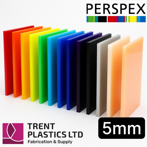 5mm coloured gloss - 5mm, perspex