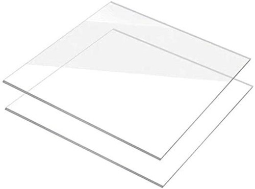 Clear acrylic perspex sheet - clear,