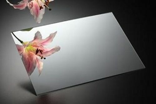 Silver acrylic mirror perspex - silver,
