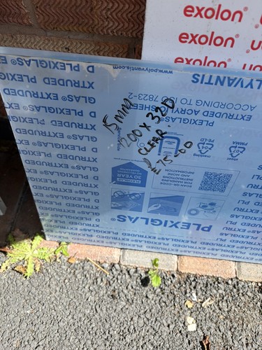 Acrylic sheets various - acrylic, sizes