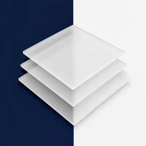 White colour perspex acrylic - colour,