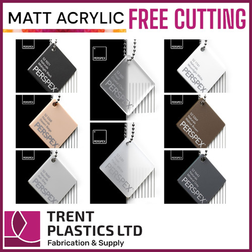 Perspex naturals matt - perspex, frosted