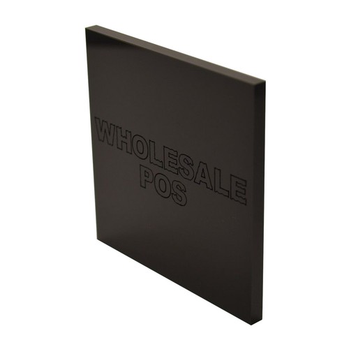 Black acrylic perspex - perspex®, sheet