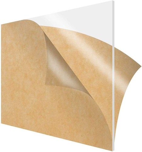 Clear acrylic sheet 3mm - clear, 4mm