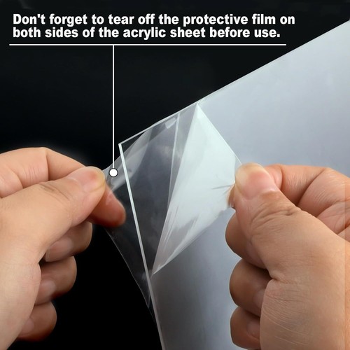 Clear acrylic perspex sheet - clear,
