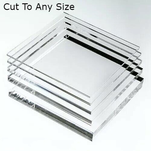 Clear acrylic perspex - clear,