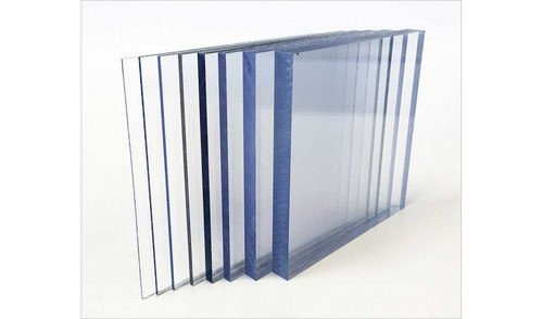Clear polycarbonate perspex - clear,